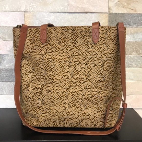 MADEWELL Genuine Calf Hair Med.Transport Tote(5) - Picture 6 of 8